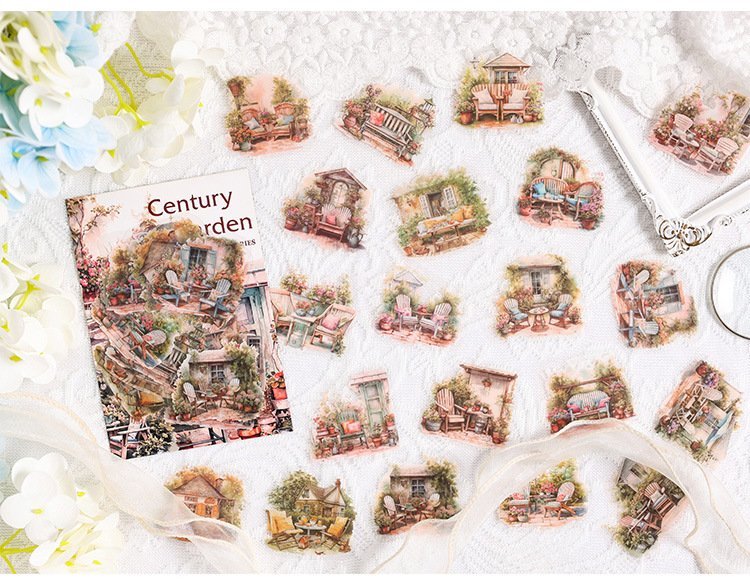 century garden series pet stickers century garden series pet stickers