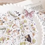 vintage mini sticker box