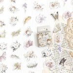 vintage mini sticker box