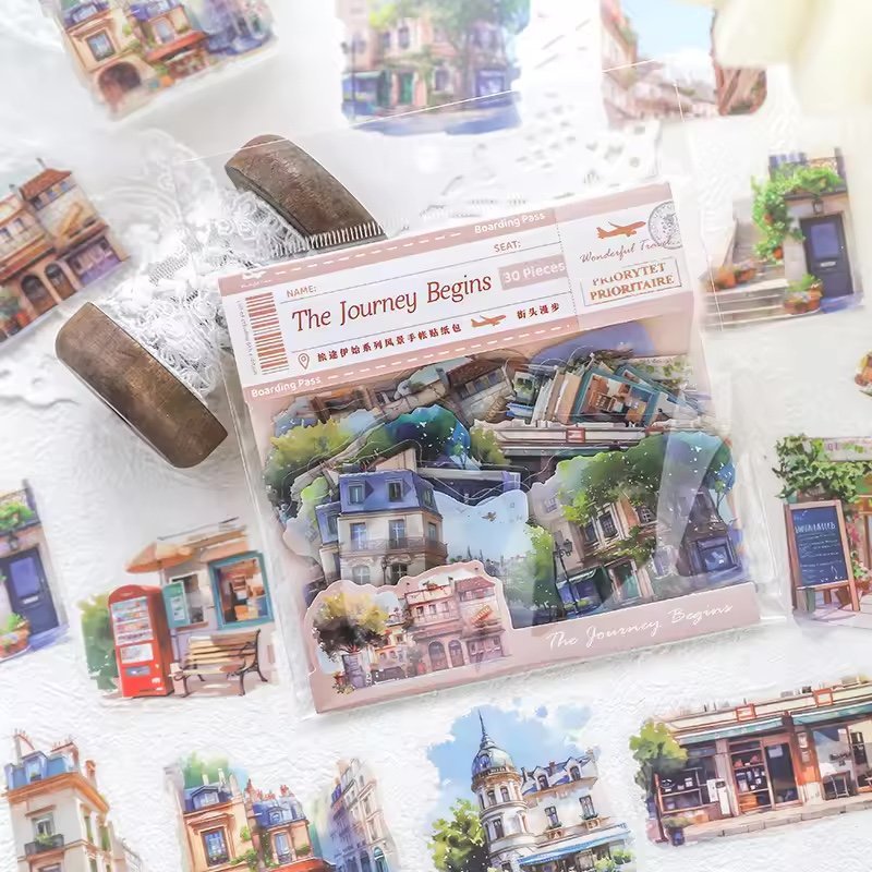 the journey begins series | pet stickers the journey begins series | pet stickers