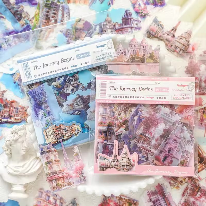 the journey begins series | pet stickers the journey begins series | pet stickers