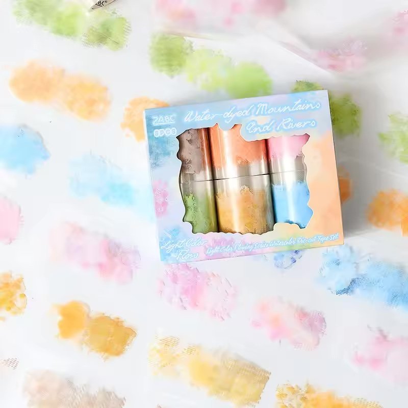 🎨 light color rhyme series | pet peel off tapes 🌸 🎨 light color rhyme series | pet peel off tapes 🌸