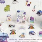 space party series mini sticker box