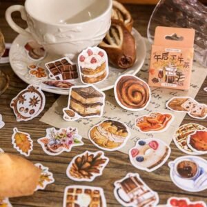 46pcs mini box stickers