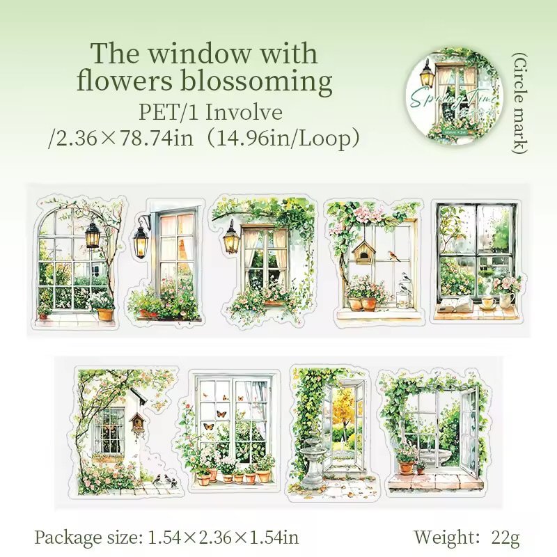 in the spring series – pet washi tape in the spring series – pet washi tape