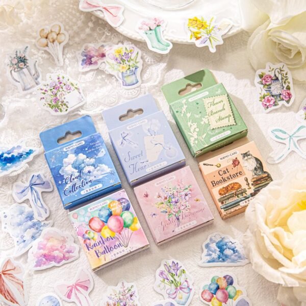 Mini Stickers Boxes - FEATHER SHOP