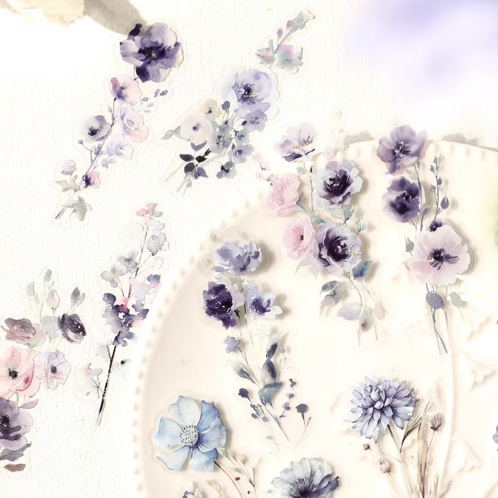 thoughts of flower series pet stickers thoughts of flower series pet stickers